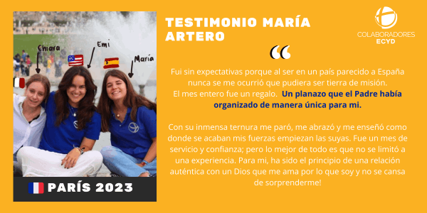 Testimonio María Artero