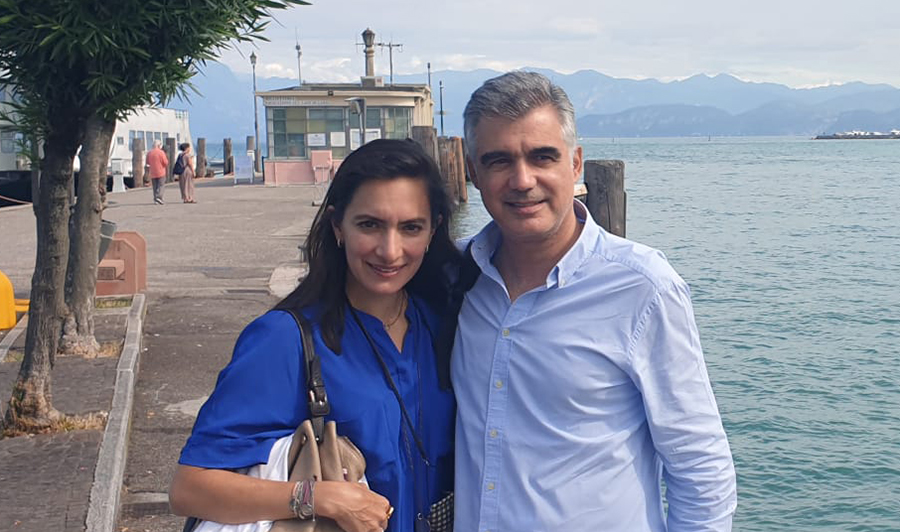 Leticia Rico y su marido, Javier Pujos, asistieron al retiro de sanación impartido por Susana Ayala y el P. Luján, LC