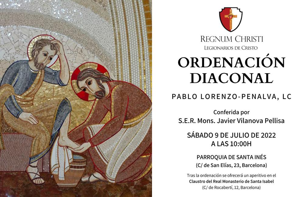 Invitación a la ordenación del H. Lorenzo-Penalva LV