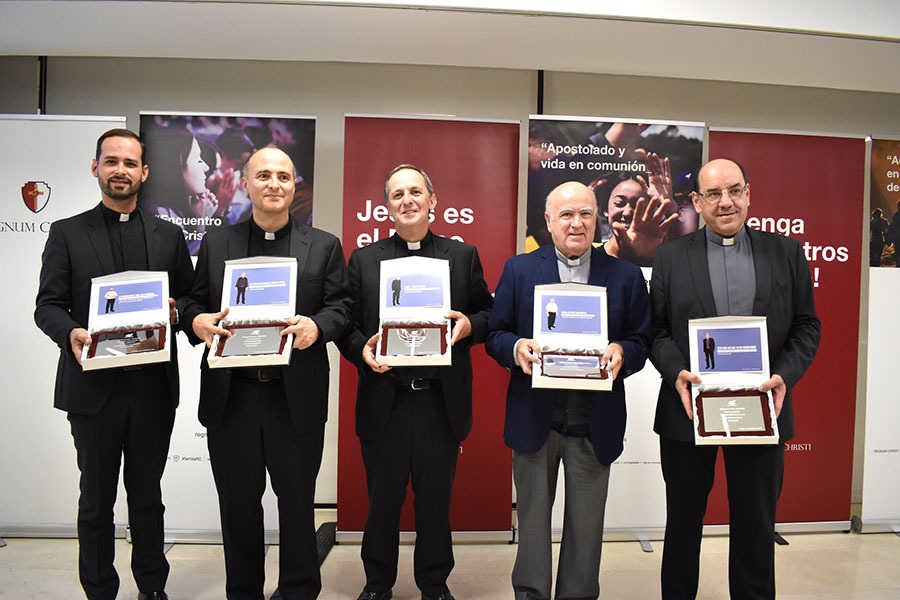 Los cinco galardonados por Alter Christus en la edición de 2022