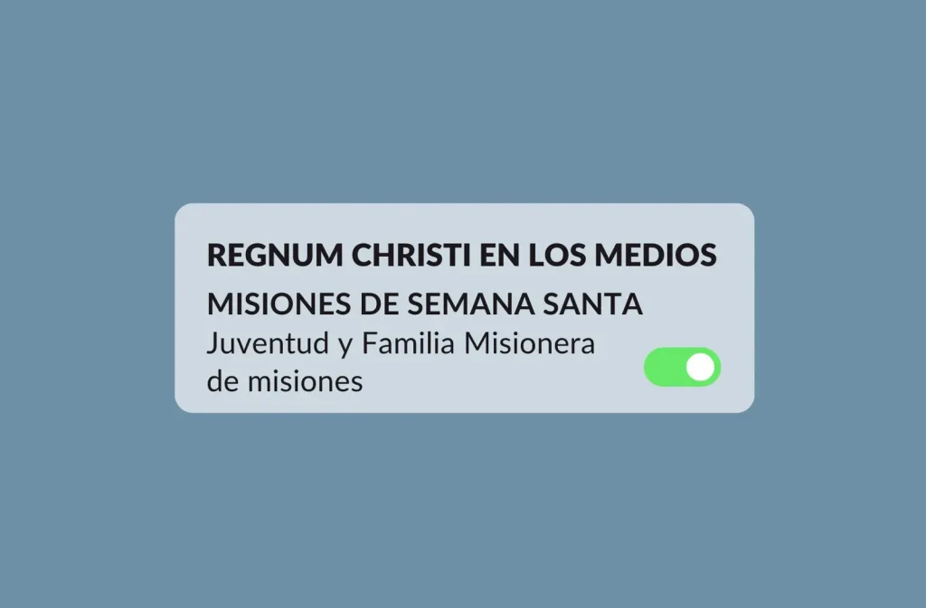 Misiones de Juventud y Familia Misionera en los medios
