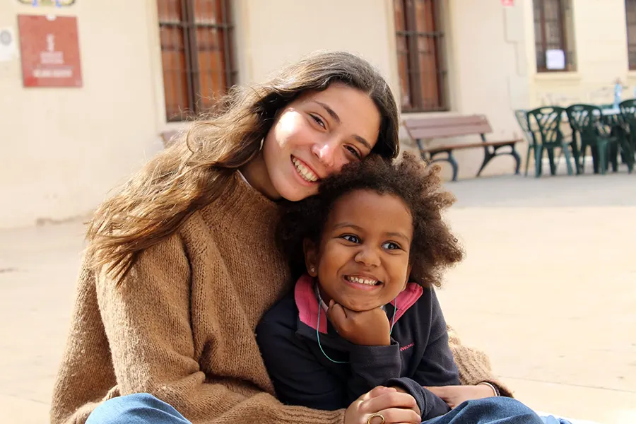 Marta, de misiones con Juventud Misionera de Valencia en Semana Santa