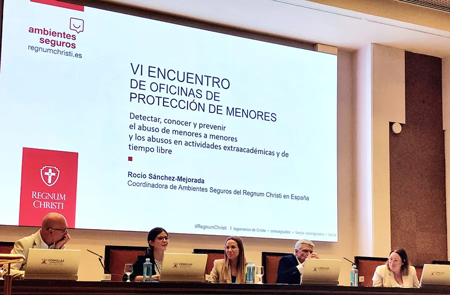 Rocío Sánchez Mejorada interviene en la encuentro de ambientes seguros de la CEE y la Confer