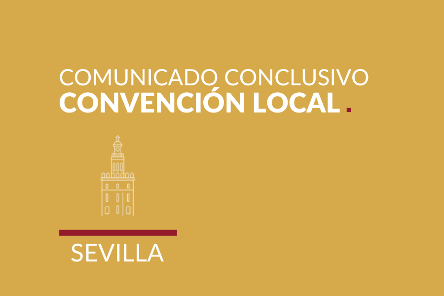 Actuares convención local de Sevilla