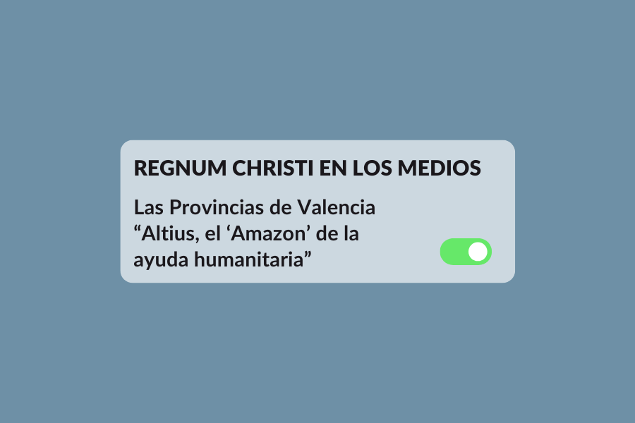 Altius el Amazon de la ayuda humanitaria según Las Provincias