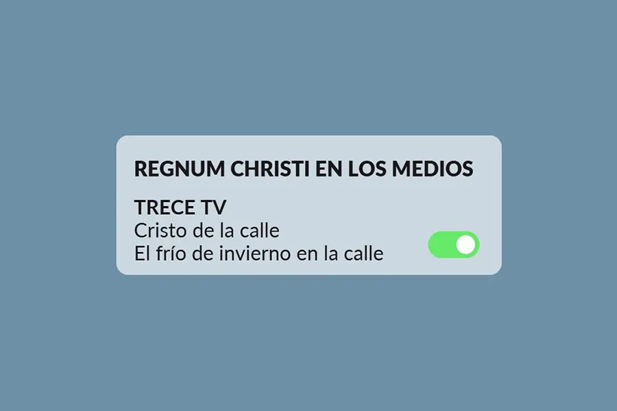 Regnum Christi en los medios Cristo de la calle portada