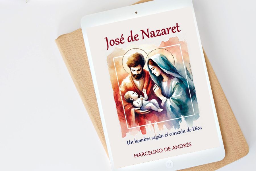 José de Nazaret, un hombre según el corazón de Dios, de P. Marcelino de Andrés, LC en el ipad