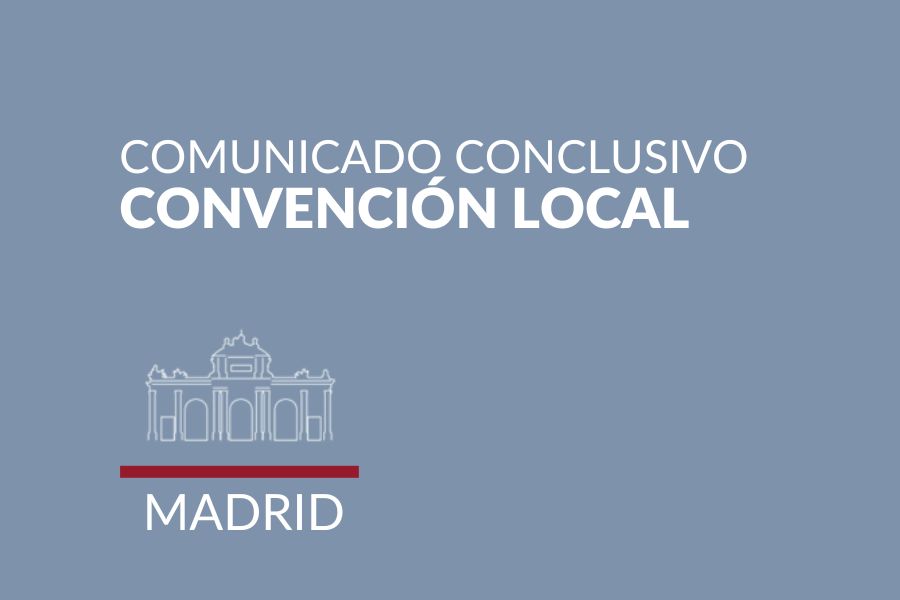 Convención local de Madrid carta del cdl