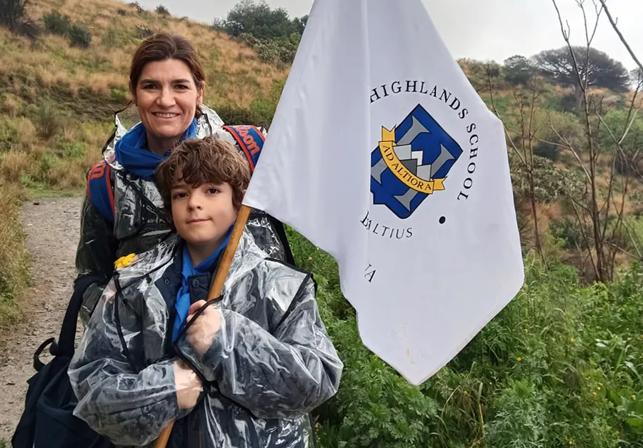 Highlands School Barcelona peregrina al Tibidabo